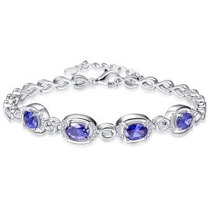 Tanzanite Diamond Bracelet